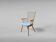 Chaise à dossier haut par Albert Haberer pour Hermann Fleiner