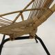 Fauteuil vintage en rotin par Dirk van Sliedregt Rohe Noordwolde 1960 aux Pays-Bas
