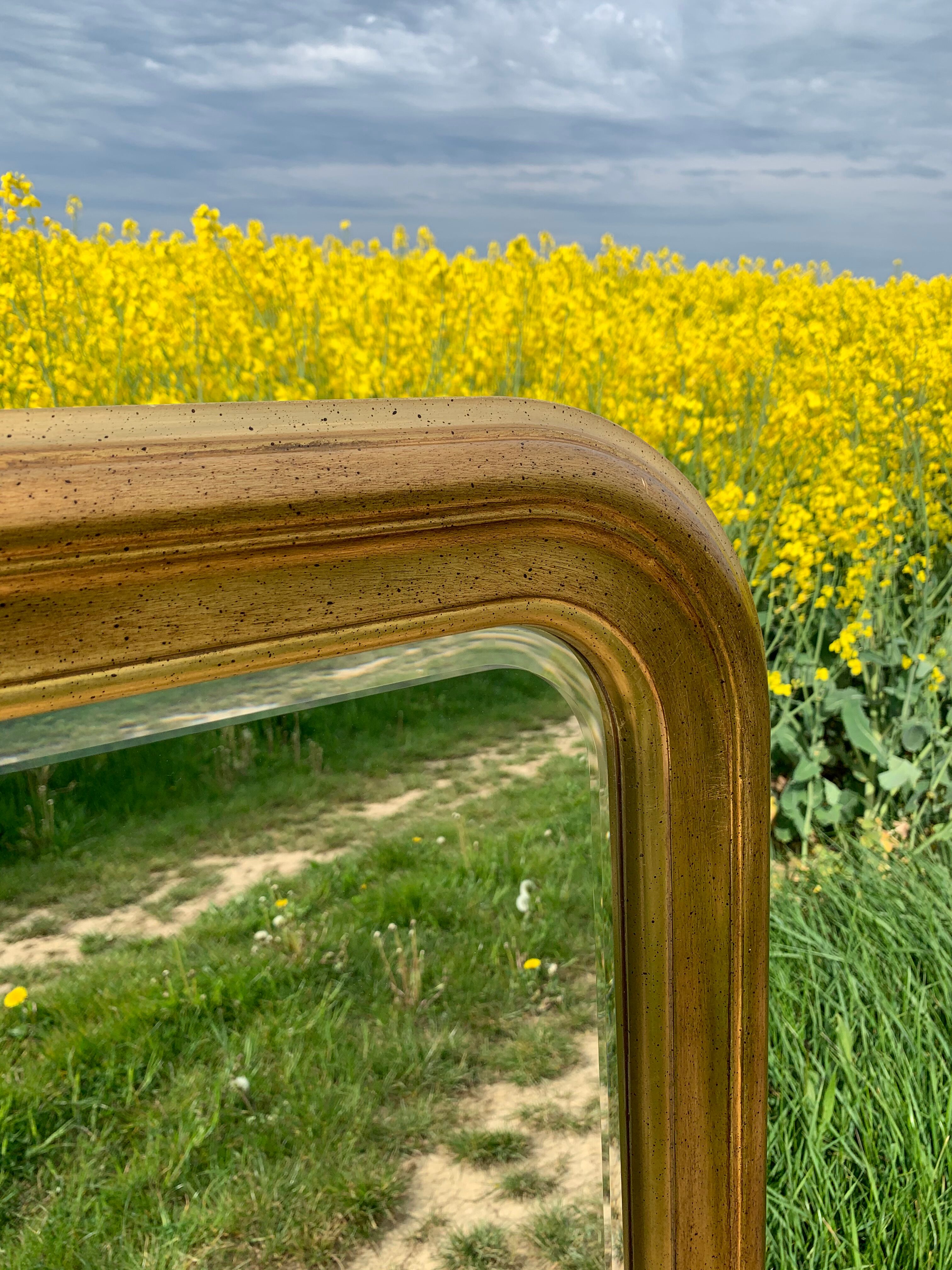 Bevelled mirror 152x97cm