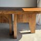Immense solid teak table 2.10m x 1m