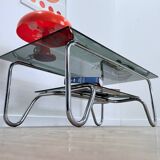 Smoked glass coffee table