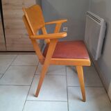 Vintage bridge armchair from the 50s