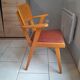 Vintage bridge armchair from the 50s