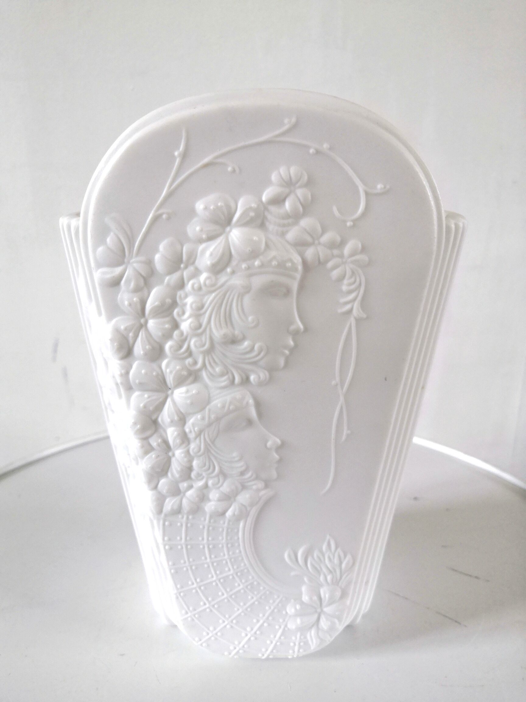 Kaiser vase 60s - 70s with women's faces