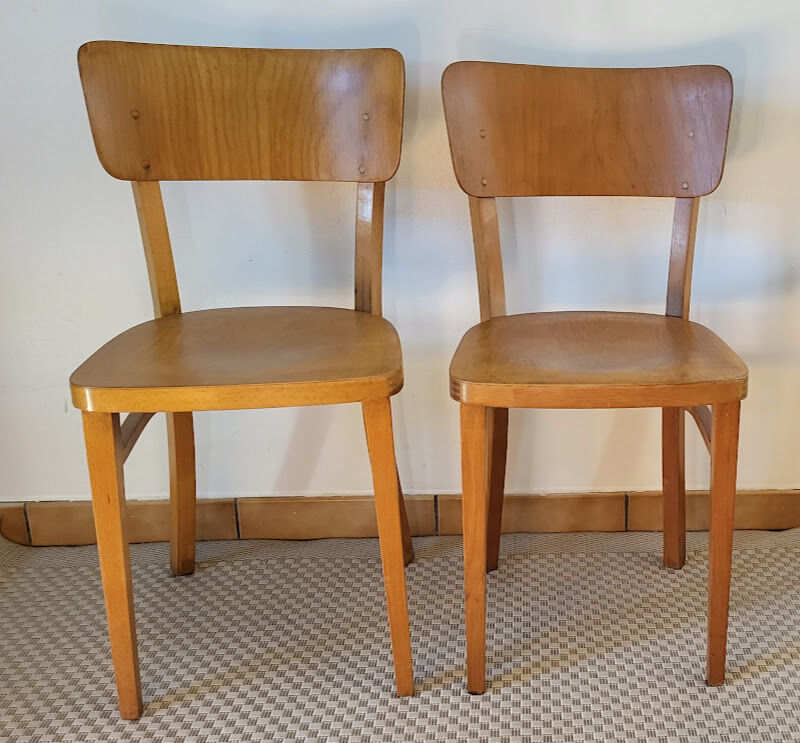 Lot of Thonet chairs