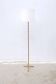 "Bamboo" brass floor lamp, France 1950