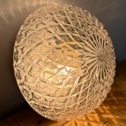 Vintage Glass Wall or Ceiling Light, 1970s