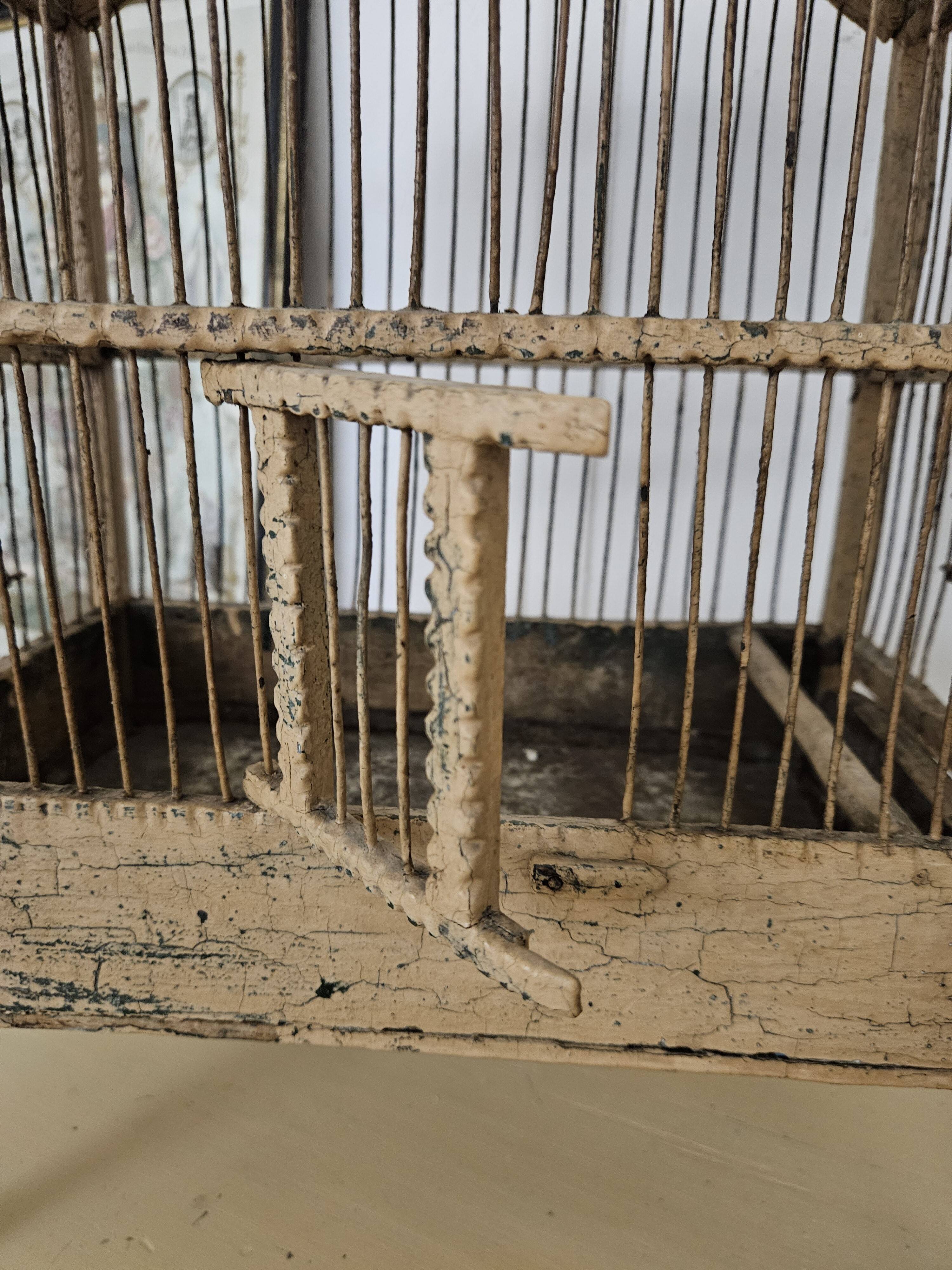 Old birdcage