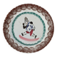 Antique plate decorated in ceramic Italy 19th Century