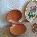 Set of two scallop shell ramekins Emile Henry France