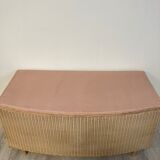 Lloyd Loom wooden box