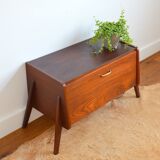 Night table side cabinet teak louis van teeffelen 1960s