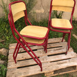 Vintage school chairs