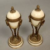 Pair of Louis XVI style cassolettes