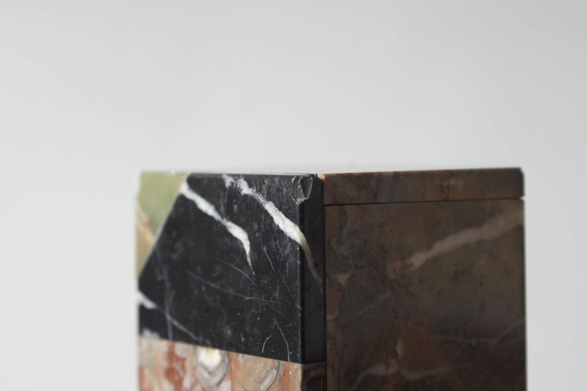 Art Deco French Marble Bookends, 1930s, Set of 2
