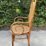 Sculptural bendwood side chair model