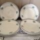 Set 4 dinner plates and 4 soup plates