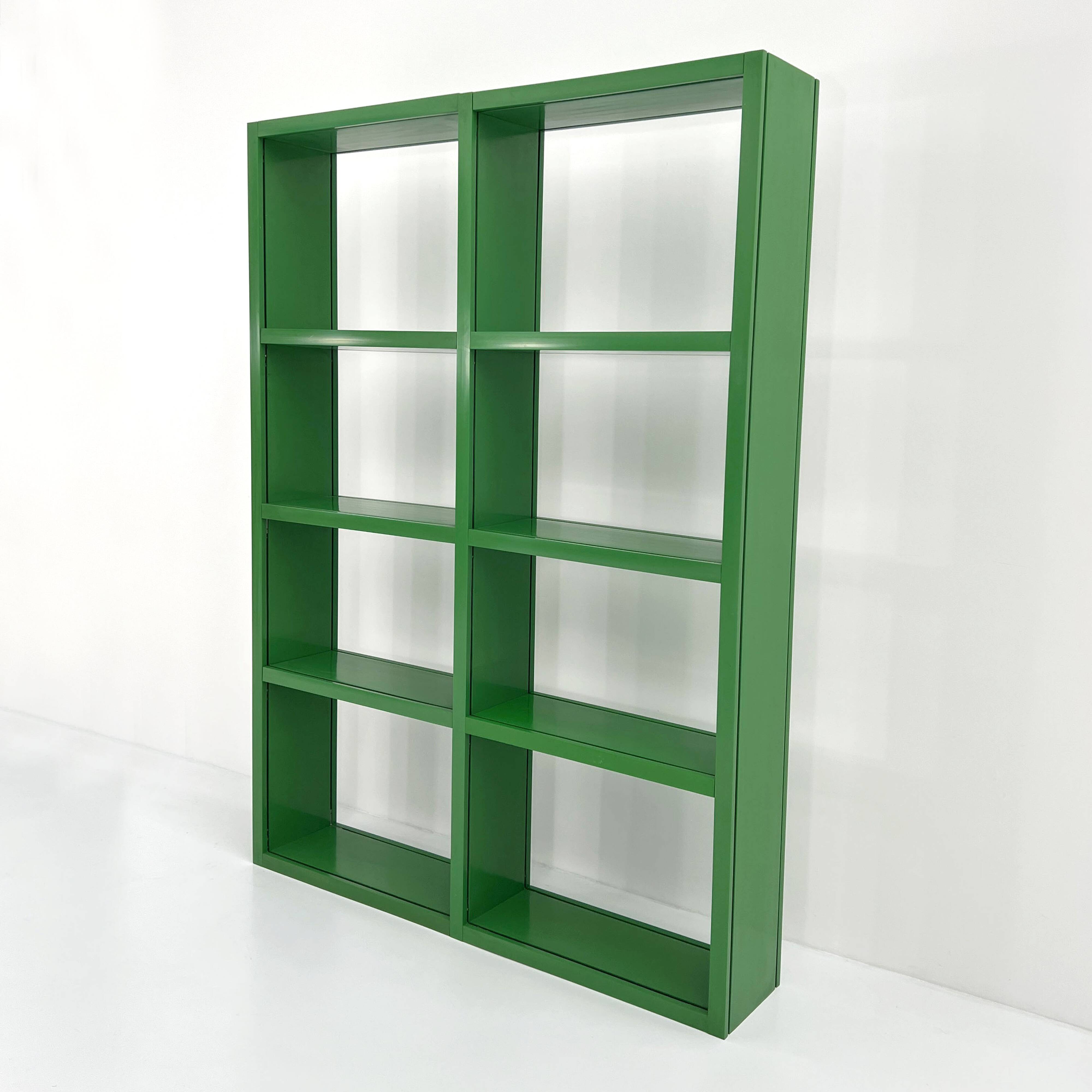 Modular shelf "Dodona 300" green by Ernesto Gismondi for Artemide, 19
