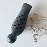 Bird-shaped vase signed Le potier Menton