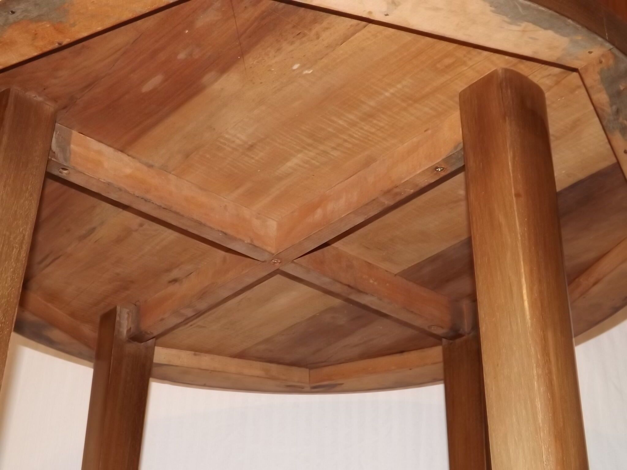 Mahogany coffee table Gaston Poisson art deco 1940