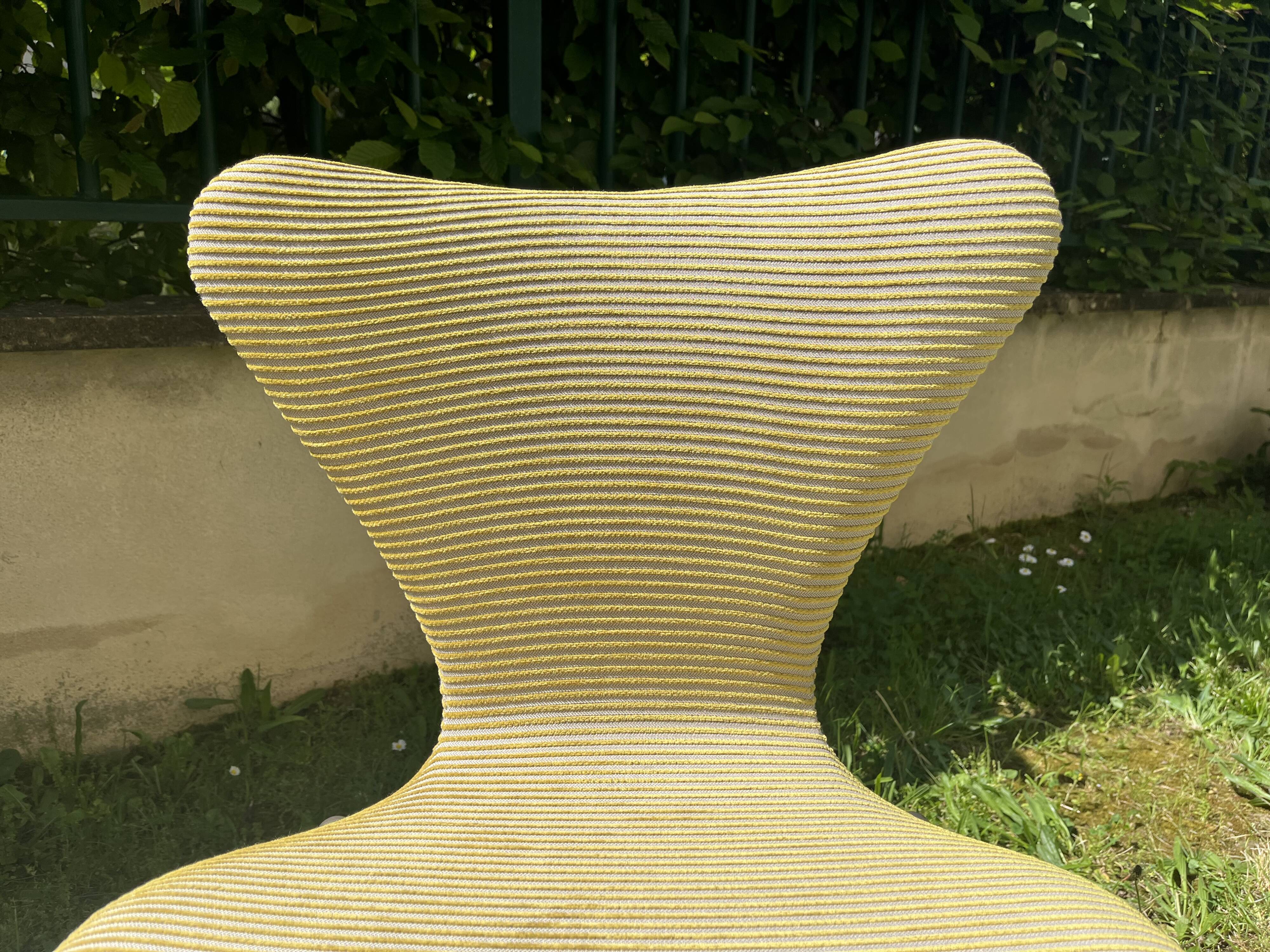 Set of 2 Jacobsen number 7 chairs, first series 1960.