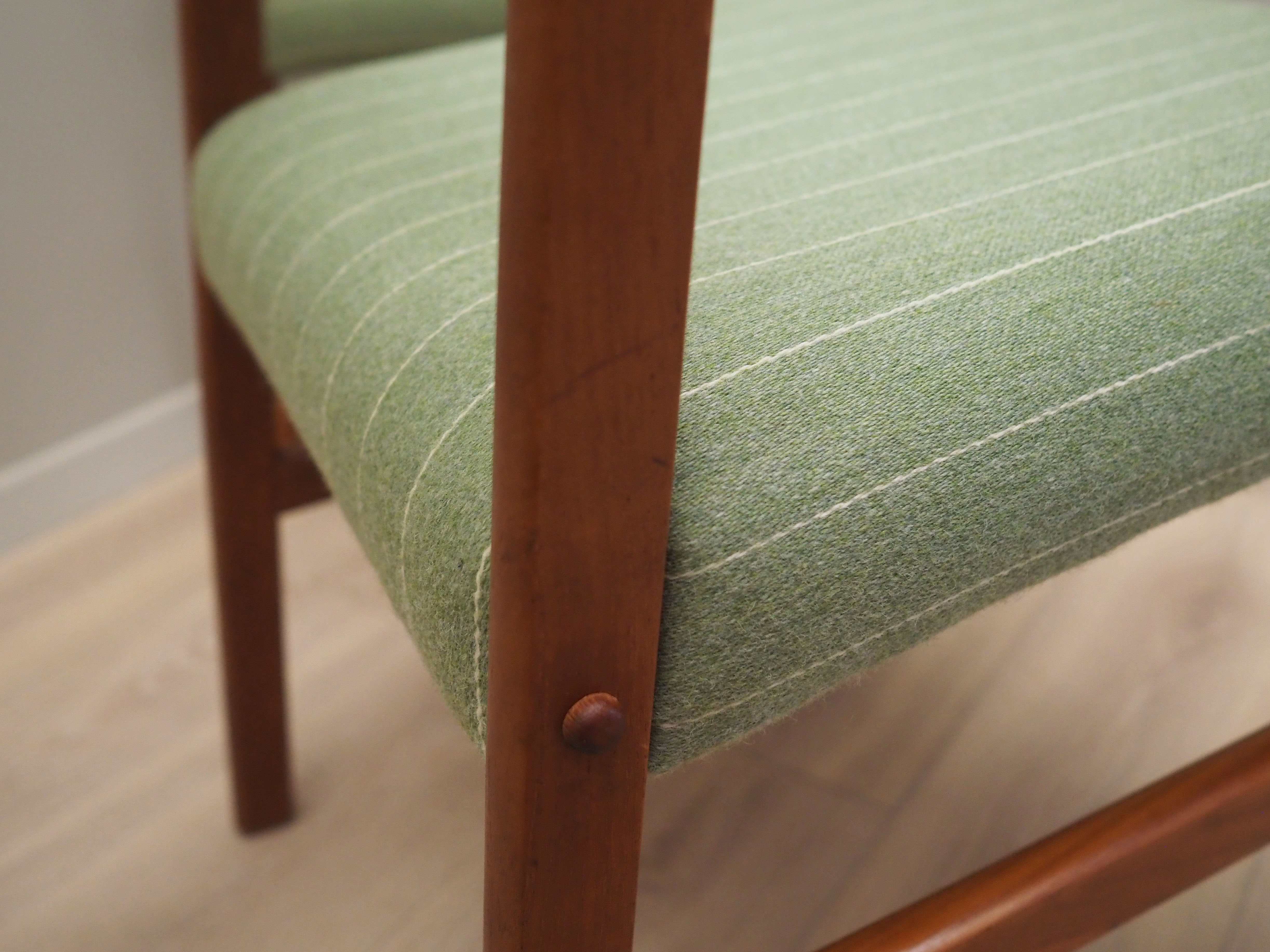 Set of six teak chairs, Danish design, 70s, production: Denmark