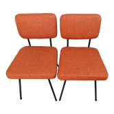 Pair of C57 chairs by Paul Geoffroy Airborne edition