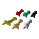 Vintage plastic dachshund dog knife holder