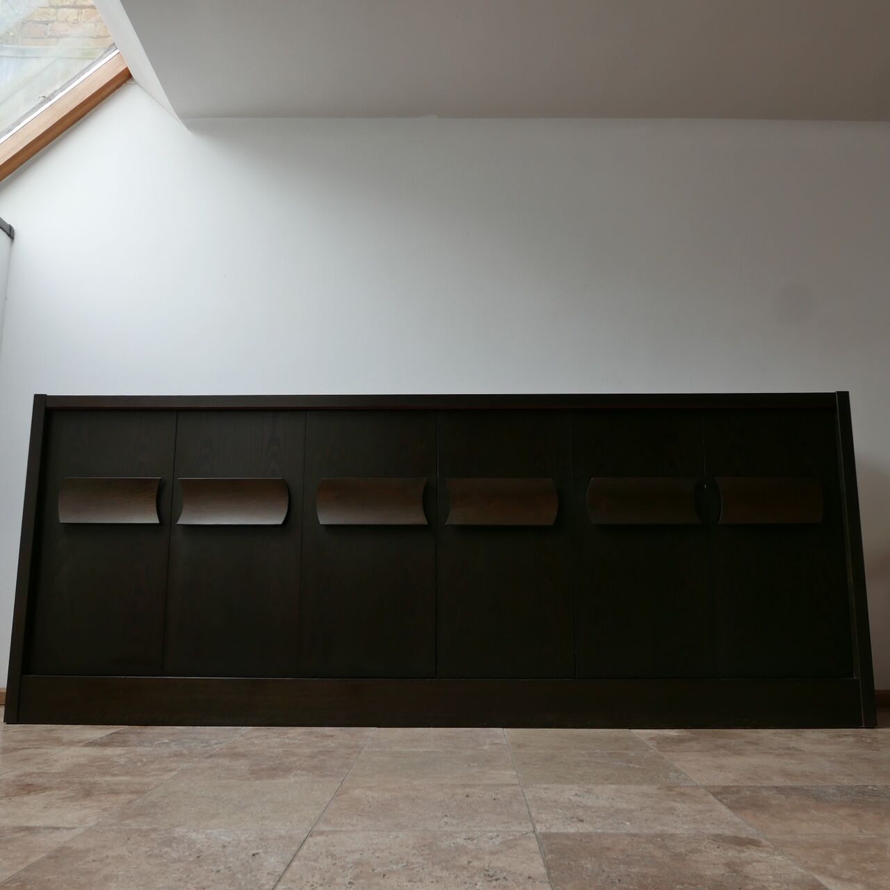 Brutalist mid-century belgium credenza