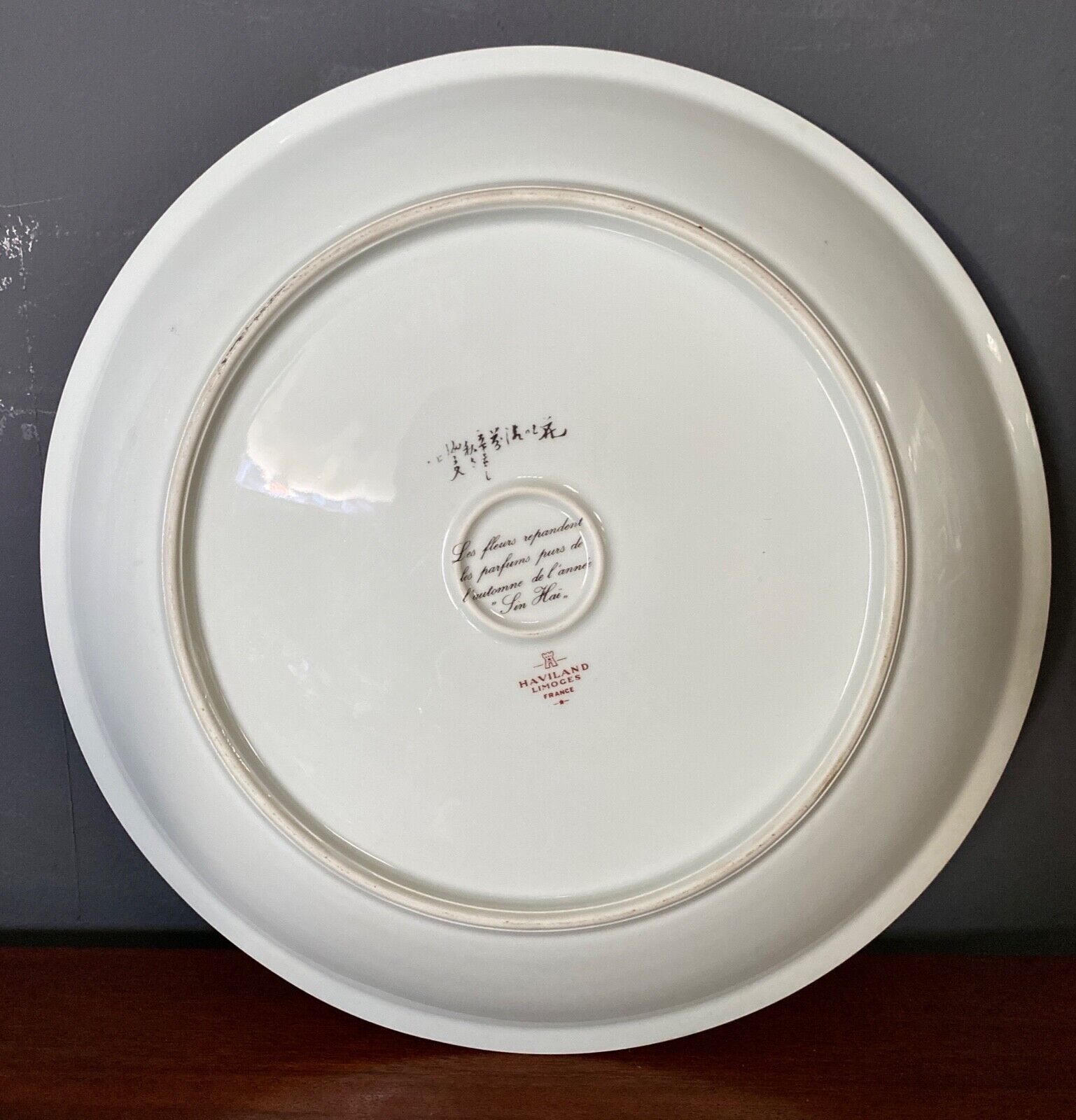 Service 39 pieces haviland limoges sin hai decor floral
