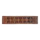 1970s Vintage Turkish Handmade Wool & Cotton Orange Runner Rug 80x356
