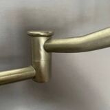 Lampe de table en bois et aluminium