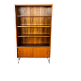 Scandinavian teak library 1960