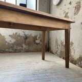 XL farmhouse table in beech and pine 3m