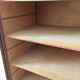 Workbook to curtain vintage 50s Honey Oak