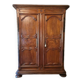 Louis xiv cabinet in solid walnut from the 18th century