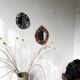 Pair of ceramic mirrors 1950 dlg Mithé