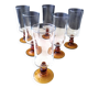 6 Flutes à champagne Luminarc   Modèle "Antique"