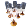 6 Flutes à champagne Luminarc   Modèle "Antique"