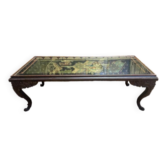 Table basse Louis XV asiatique indochinoise