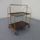 Vintage rosewood tea cart from Gerlinol, 1970s.