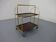 Vintage rosewood tea cart from Gerlinol, 1970s.