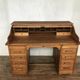 American solid solid oak cylinder desk from 1930