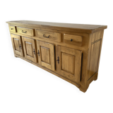 Sideboard 4 doors - 4 drawers in solid oak