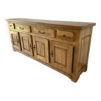 Sideboard 4 doors - 4 drawers in solid oak