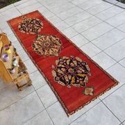 Oushak Bohemian Hallway Runner Rug sku 1069