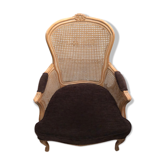 Fauteuil canné  vintage