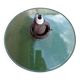 Industrial lampshade in enamelled sheet metal