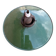 Industrial lampshade in enamelled sheet metal