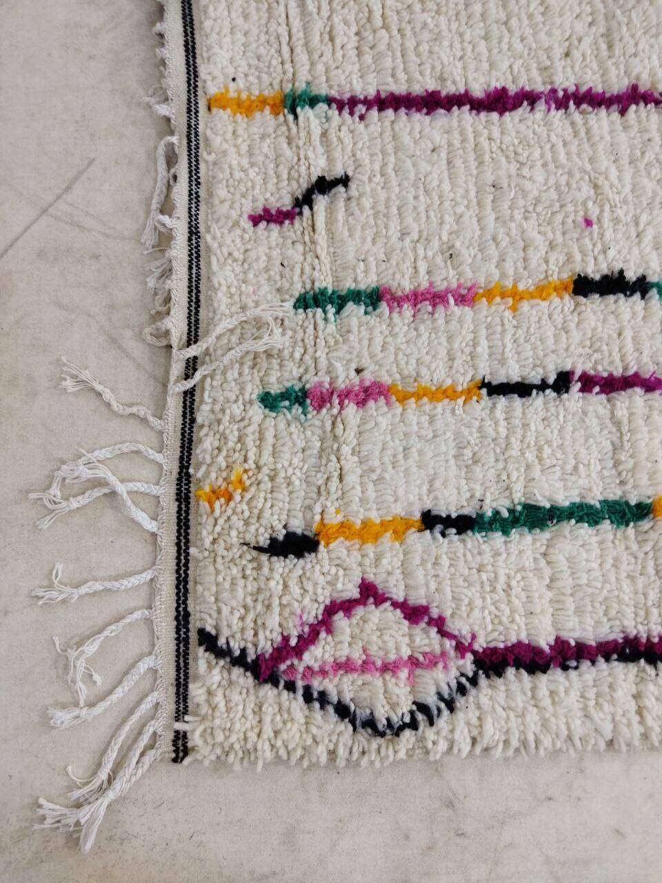 Handmade Moroccan Berber rug 294 X 194 CM